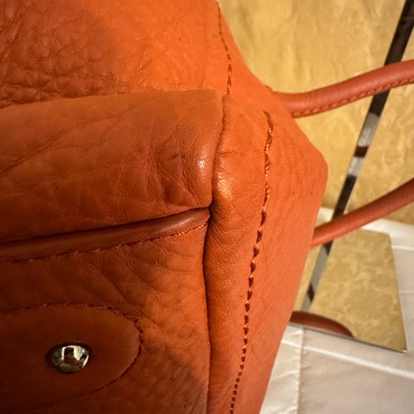 Cole Haan Convertible Leather Satchel GUC - Picture 8 of 16